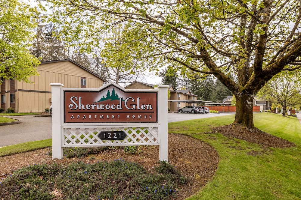 Apartment home interior at Sherwood Glen in Olympia